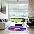 thumbnail image 6 of Ahgly Company Indoor Rectangle Patterned Bright Lilac Purple Area Rugs, 8' x 12', 6 of 6