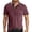 Polos 160#Red, variant on WAYUTE Mens Polo Shirts Short Sleeve Button Down Classic Fit Soolid Color Golf Shirt with Front Pocket Lightweight Casual Summer