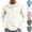 White, variant on Mens Light Jackets Sun Protection Lightweight Full Zip Hoodie Jacket Mesh Cooling Long Sleeve Fishing Hiking Shirt