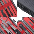 thumbnail image 3 of Manicure Pedicure Kit, 7 Pcs Professional Nail Clipper Set, Stainless Steel Nail Scissors, with Travel Case, 3 of 5
