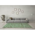 thumbnail image 3 of Ahgly Company Indoor Rectangle Oriental Light Blue Traditional Area Rugs, 2' x 3', 3 of 4