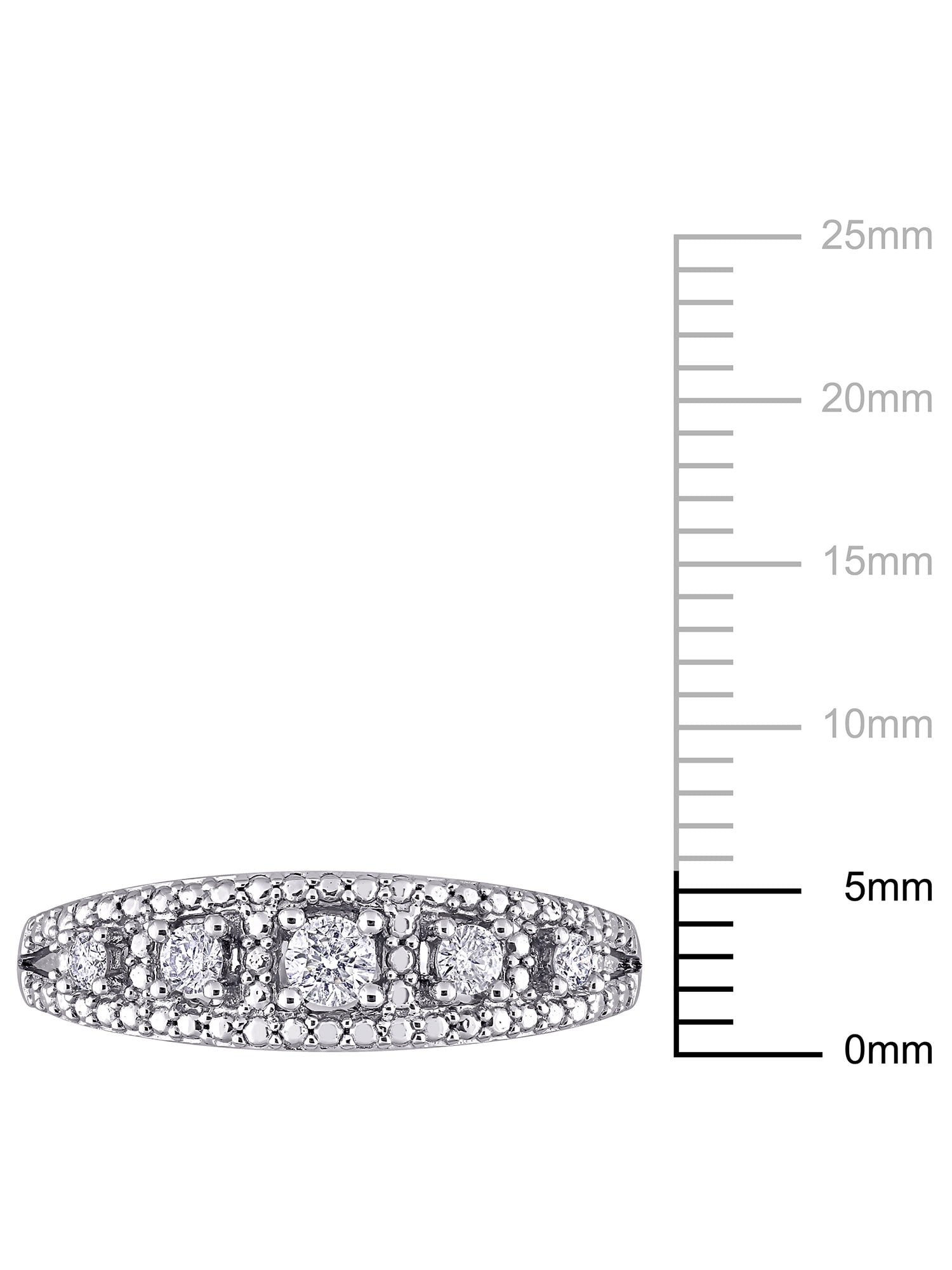 Everly Women's Diamond 10k White Gold Ring