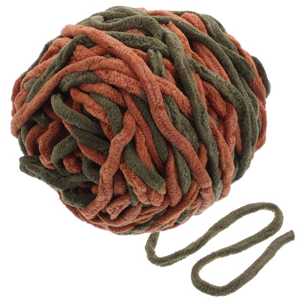 WHAMVOX Hilo De Chenille Suave Para Tejer Bufandas Y Mantas Multiusos Para Manualidades