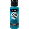 thumbnail image 1 of Decoart Glass Paint 2Oz-Turquoise, 1 of 2