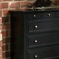 thumbnail image 3 of Homestyles Bedford Wood Chest in Black, 3 of 7