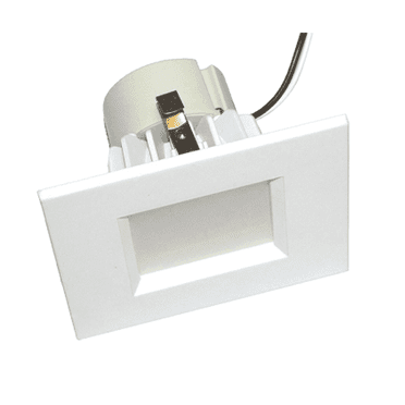 Perlglow 4" Square White 12W ‎900 Lumens Warm White 3K Retrofit Light