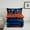Darkblue Orange, variant on jejeloiu Rugby City Silhouette Bedding Comforter Set,Sports Theme Twin Comforter Sets,Denver Bedding Set For Boys,Bedroom Decor Ultra Soft Reversible,3pcs