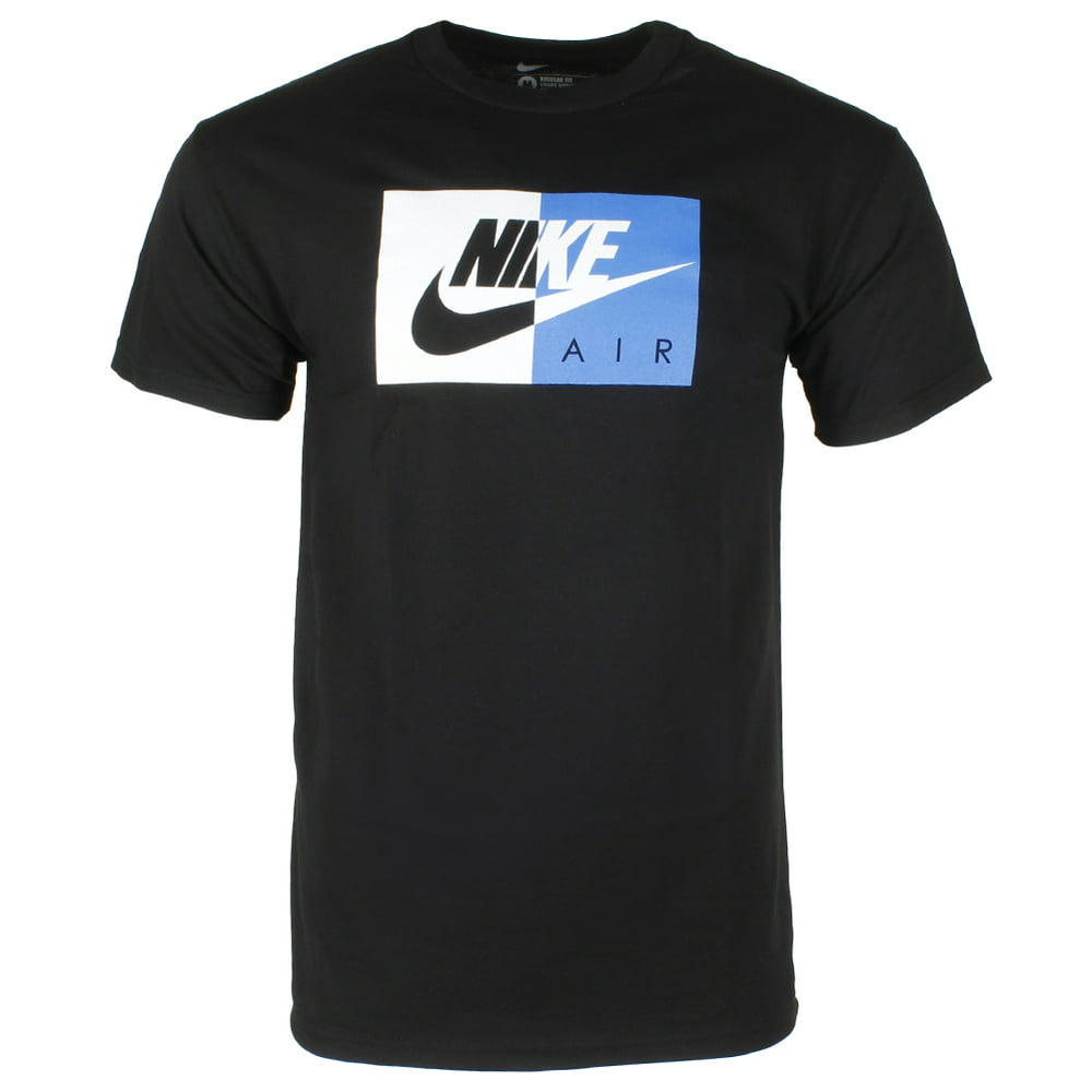 Nike - Nike Air Men's Athletic Short Sleeve Color Blocked Logo Gym ...