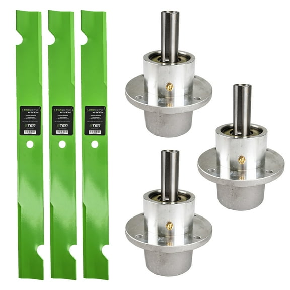 8TEN Spindle Notched High Lift Blade 72 inch for Ferris IS5100Z MK1002189