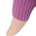 thumbnail image 6 of HaoXianJian 80s 90s Leg Warmers for Women Knit Leg Warmers Crochet Ribbed Leg Socks for Party Accessories for Inspired Outfits for Yoga,Running,Hiking, 6 of 6