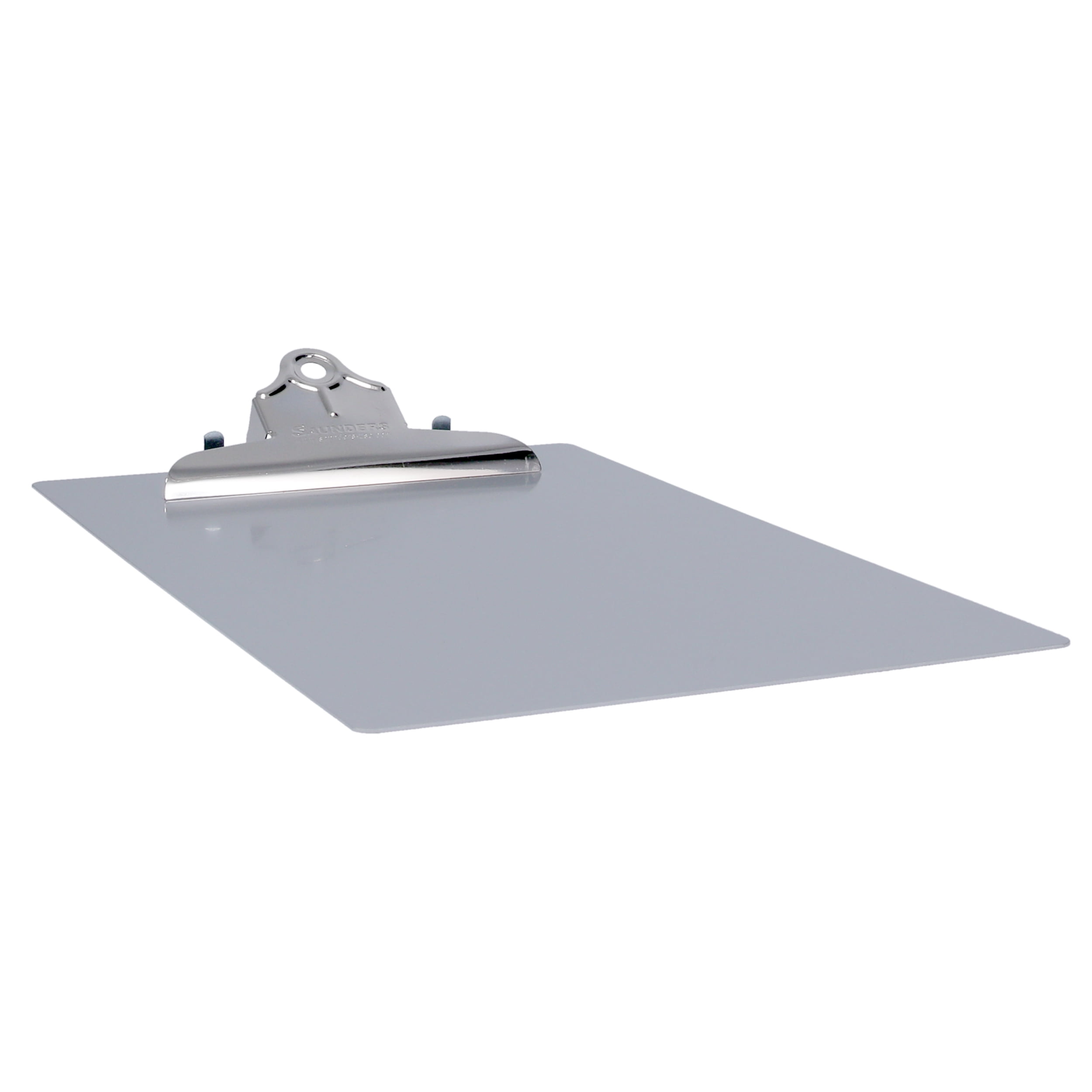 Saunders Recycled Aluminum Clipboard, A, High Capacity Clip, Letter, Silver