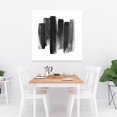 thumbnail image 2 of Formes Noires - Toile 36"x36 Pouces - Impression sur Demande, 2 of 5
