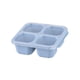 thumbnail image 3 of Xihbxyly Lonchera de Paja de Trigo, Contenedor de Alimentos con Diseño de Cuatro Compartimentos, Tapa Transparente para Refrigerios, Almacenamiento Apilable y Fácil de Limpiar, Ideal para Picnics Al, 3 of 7