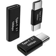 thumbnail image 1 of USB C a USB 3.1 C macho a USB C macho a USB C macho a USB C hembra a USB C macho a USB C hembra Adaptador de extensión USB C3.1, paquete de 3 brillar Electrónica, 1 of 3
