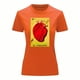 thumbnail image 3 of Playera Blusa El Corazon De La Loteria Mexicana Tradicion Mexicana Color Anaranjado Talla Chica Marca Emil SaEs, 3 of 4