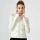thumbnail image 1 of Abrigo de plumón de ganso blanco claro para mujer, chaqueta de plumón cálida para deportes de otoño e invierno, para correr y hacer ejercicio, 1 of 5
