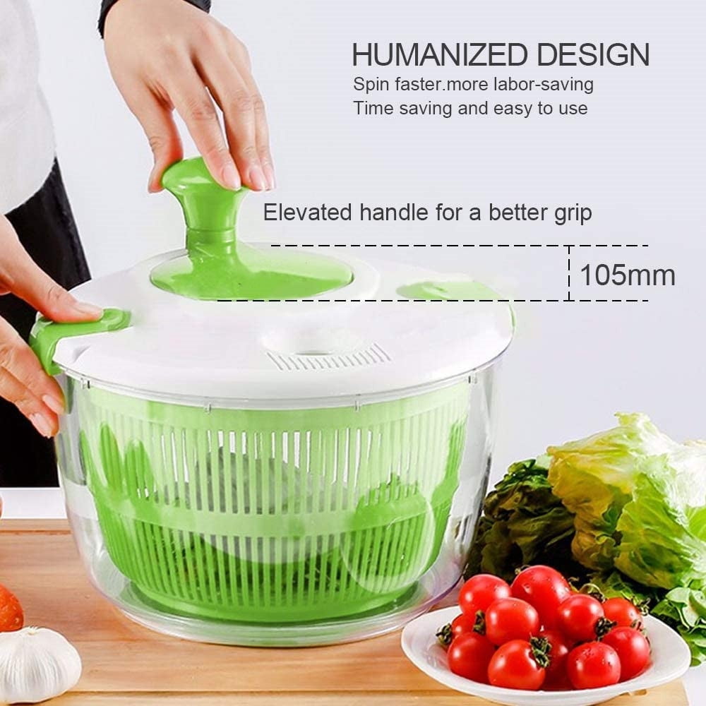 SEENDA Fruit Spinner Vegetable Spinner Basket Fruit Basket Spinner 
