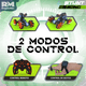 thumbnail image 2 of Tanque De Control Remoto 2.4GHz, Bolas de Hidrogel Control de Mano naranja Grande, 2 of 6