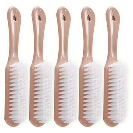 

ruhuadgb 5Pcs Laundry Brushes Soft Bristles Good Cleaning Effect PP Material Hanging Type Easy-to-Hold Sneaker Cleaning Brush Home Supplies