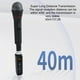thumbnail image 3 of Transmisor Y Receptor XLR Inalámbrico, Receptor Transmisor De Micrófono Portátil De Larga Resistencia, Buena Compatibilidad, Aleación De Aluminio Y ABS Para Rendimiento, 3 of 7