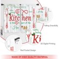 thumbnail image 6 of Christmas Kitchen Curtains Merry Xmas Rustic Farmhouse Country Short Small Fork and Spoon Wooden Plank Rod Pocket Winter Holiday Bedroom Living Room Treatment Fabric 2 Panels 27.5Wx39H Inch, 6 of 6