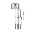 thumbnail image 2 of Adaptador para grifo de ducha Grifo para bañera con patas de acero inoxidable, 2 of 10