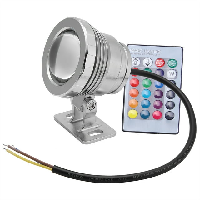 Pond Lights, LED Underwater Light Underwater Lamp Waterproof Lamp LED Submersible Lights For Aquariums For Fountains For Swimming Pools For Parks
