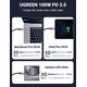 thumbnail image 5 of Cable USB-C a C en Y UGREEN 35087 1.5m Carga Rápida 100W, 5 of 9
