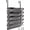 5 Pockets, variant on Wall File Organizer 3 Pockets, Mail Organizer, Hanging Folder Holder, Foldable | Hanging or Wall Mounted | Label Panel | 2 Hooks | Office Home School Organizer, Black