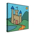 thumbnail image 2 of Trademark Fine Art 'Calico Kingdom I' Canvas Art by Charles Swinford, 2 of 3