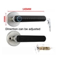 thumbnail image 2 of Door Lock, Tuya Biometric Fingerprint Smart Door Lock Password Electronic Digital Lock Keyless Entry Door Knobs lock for Bedroom Home ,Easy to Install, 2 of 7