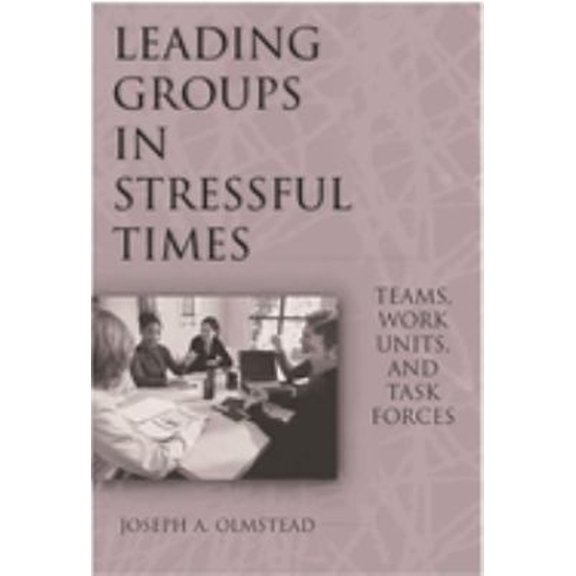 Pre-Owned Leading Groups in Stressful Times : Teams, Work Units, and Task Forces (Hardcover) 9781567206104