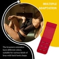 thumbnail image 3 of Destyer Extension Strap Bra Extenders Buckle 2 Hooks Accessories Adjustable 3 Rows wine red 1Set, 3 of 6