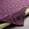 thumbnail image 5 of Surya Solid And Border 6' X 9' Purple Area Rug AWHP4006-69, 5 of 7