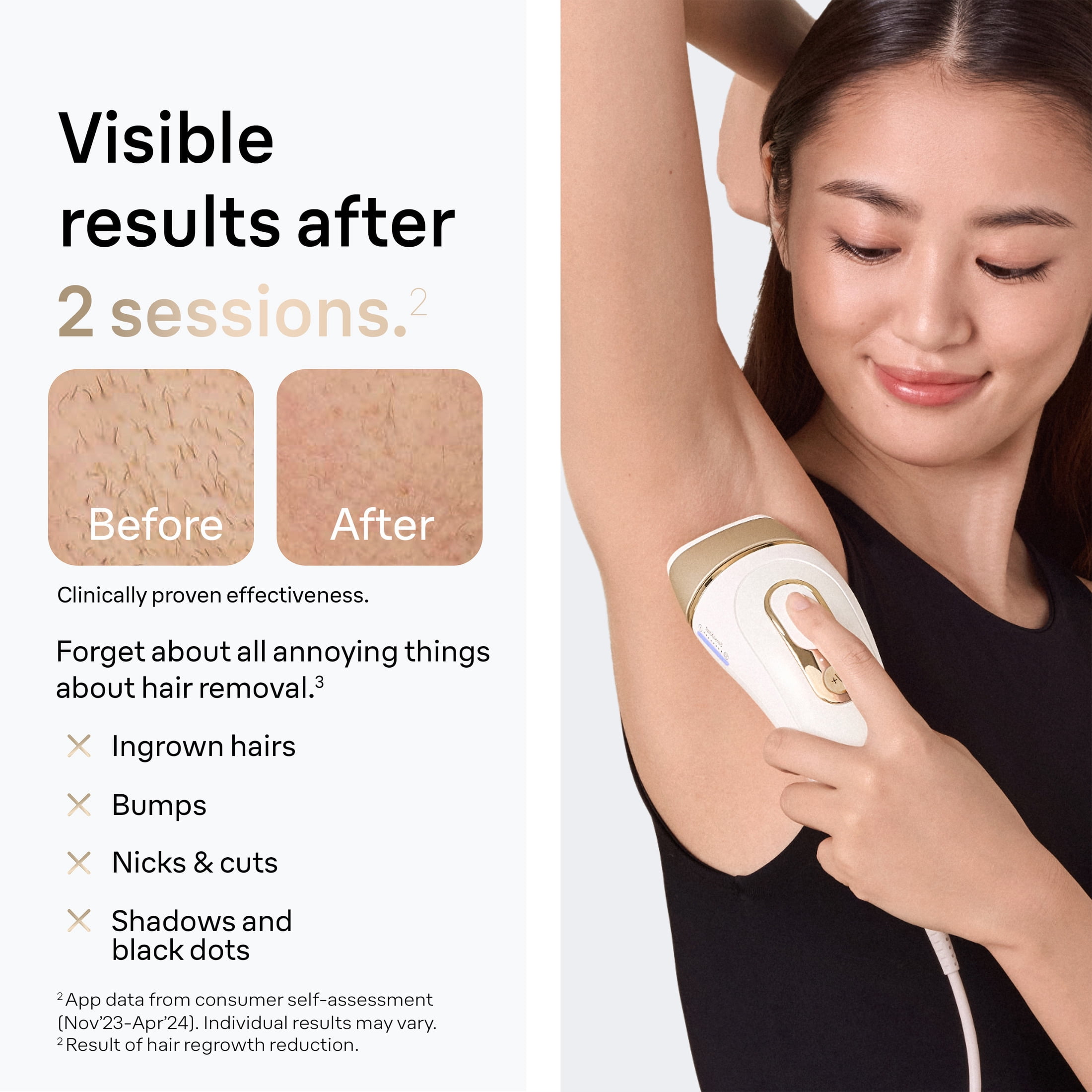 Free Shipping! Braun Silk Expert Pro5 IPL Hair Removal Device for