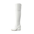 thumbnail image 2 of DREAM PAIRS Women's Thigh High Block Heel Over The Knee Boots, 2 of 5