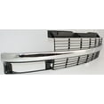 thumbnail image 2 of Grille Assembly Compatible With 1996-2005 Chevrolet Astro Painted Silver Shell and Insert, 2 of 2