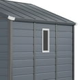 thumbnail image 4 of Uforic Resin Outdoor Storage Shed,7.87x9.1ft Heavy-Duty Plastic Tool Storage Shed with Reinforced Floor,Lockable Doors,Windows & Vents,Weather-Resistant for Outdoor Use, 4 of 9