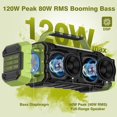thumbnail image 2 of Altavoz Bluetooth TOMPROAD K30 120 W Peak 80 W Inalámbrico IPX6, 2 of 9