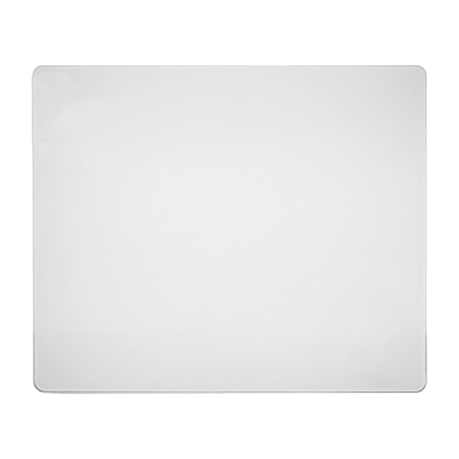 Glass Mouse Pad/ High Precision and Speed Clear Professional Water Hard