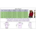 thumbnail image 5 of Vedolay Women's 2023 Tops Women's 2023 Fashion V Neck Collared Sweaters Casual Loose Lantern Long Sleeve Tops,Brown M, 5 of 5