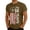 n-191Coffee845, variant on CUSTG Men T-Shirts O-Neck Anniversary Graphic T Shirt Patriotic Short Sleeve Tee For Casual Wear Comfortable Shirt Celebrate America's 250th Anniversary Comfort 1776-2026 4th Of July Tops