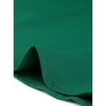 thumbnail image 5 of DARING DIVA Women's Elegant Ruffle Tie Neck Work Blouse Top XL Dark Green, 5 of 6