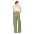 thumbnail image 5 of Cali1850 Women’s Wide Leg Cargo Pants Low Rise Twill Fabric Casual Multi Pockets Trousers, 5 of 6
