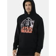 thumbnail image 4 of Star Wars Men's Darth Vader Graphic Hoodie with Long Sleeves, Sizes XS-3XL, 4 of 6