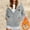 #037-Gray, variant on Ounisa Women's Oversized Sweatshirts Plus Size Fashion Gradient Printed Long Sleeves Loose Comfy Sport Hooded Jackets