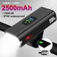 thumbnail image 2 of Bicycle Lantern USB Rechargeable Lamp T6 LED Bike Front Light MTB Road Mountain Bike, 2 of 4