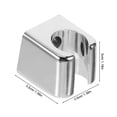 thumbnail image 2 of unbranded Base De Fijación Para Ducha Con Estable Y Resistente En Color Plata, 2 of 8