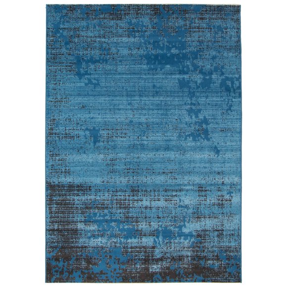 Vivian Blue Polypropylene Rug 6'7" x 9'6"