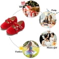 thumbnail image 5 of Toddler Little Girl Dress Shoes - Girl Mary Jane Flats Party School Wedding, 5 of 6